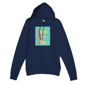 Please Meet Often — funny navy unisex hoodie