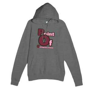 Point Of Complication — funny graphite heather unisex hoodie