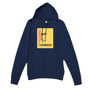 Regret On Installments — funny navy unisex hoodie
