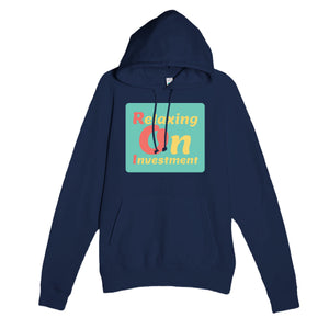 Relaxing On Investment — funny navy unisex hoodie
