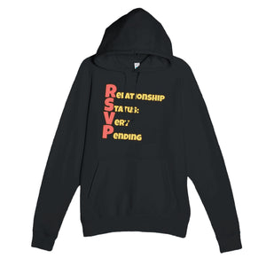 Relationship Status: Very Pending — funny black unisex hoodie