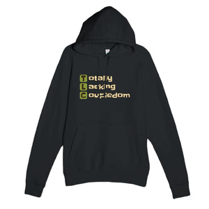 Totally Lacking Coupledom — funny black unisex hoodie