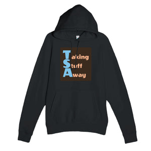 Taking Stuff Away — funny black unisex hoodie