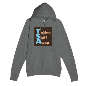 Taking Stuff Away — funny graphite heather unisex hoodie