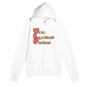 Very Important Partner — funny white unisex hoodie
