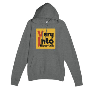 Very Into Pillow-talk — funny graphite heather unisex hoodie