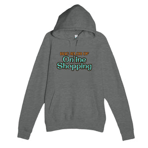 Bachelor of Online Shopping — funny graphite heather unisex hoodie