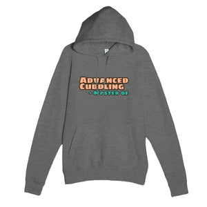 Master of Advanced Cuddling — funny graphite heather unisex hoodie