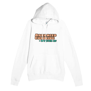 Master of Advanced Cuddling — funny white unisex hoodie