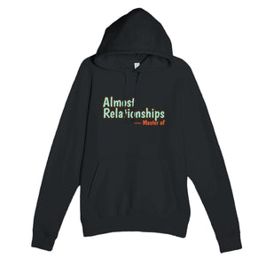 Master of Almost Relationships — funny black unisex hoodie