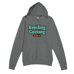Master of Avoiding Cooking — funny graphite heather unisex hoodie