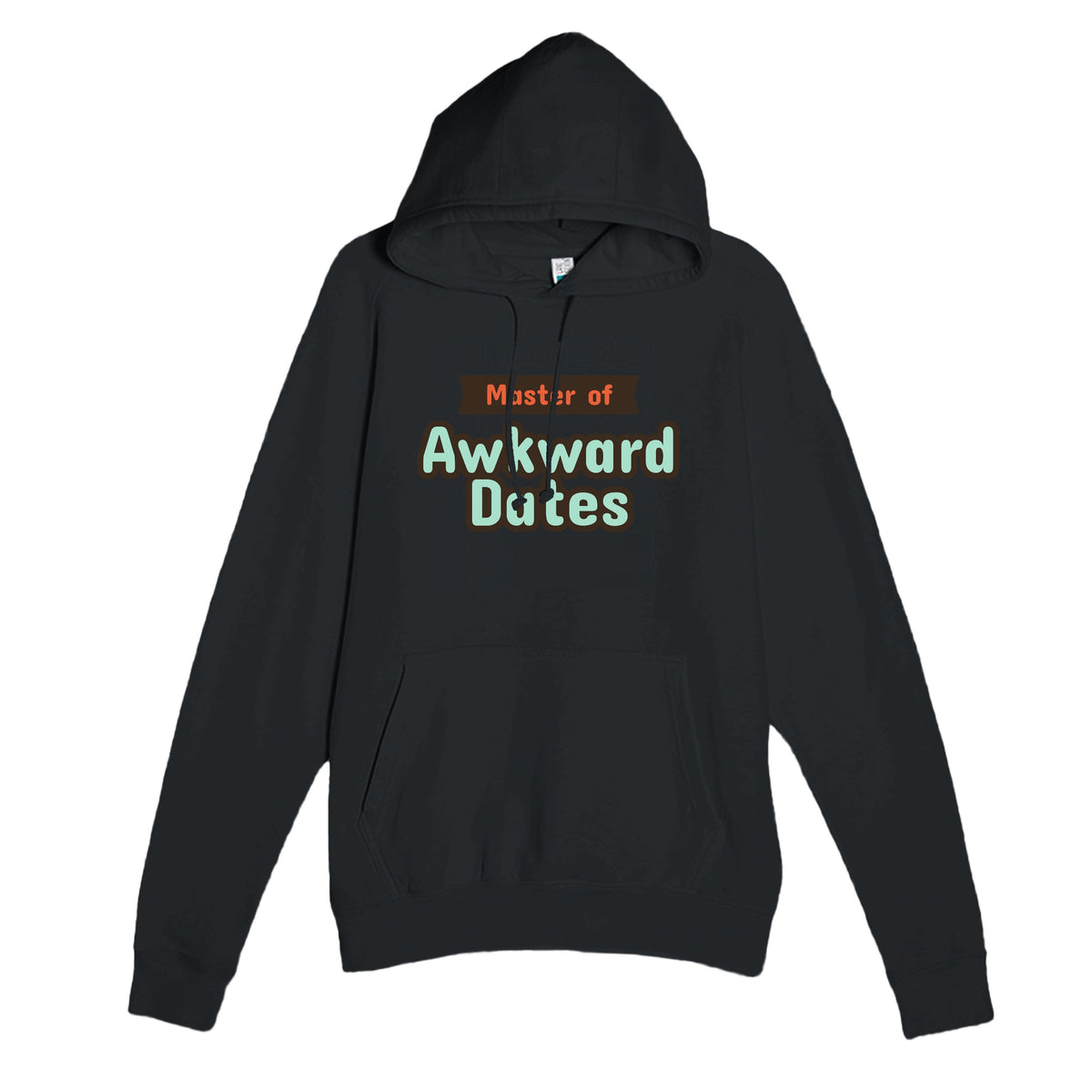 Master of Awkward Dates — funny black unisex hoodie