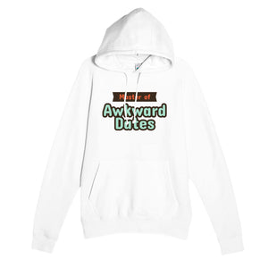 Master of Awkward Dates — funny white unisex hoodie