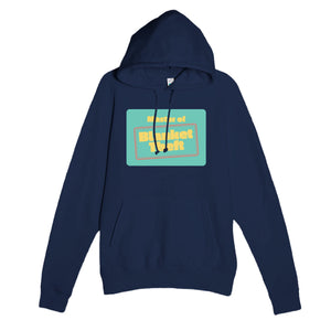 Master of Blanket Theft — funny navy unisex hoodie