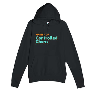 Master of Controlled Chaos — funny black unisex hoodie