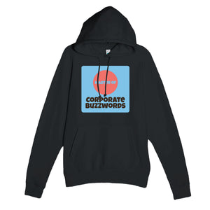 Master of Corporate Buzzwords — funny black unisex hoodie