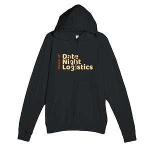 Master of Date Night Logistics — funny black unisex hoodie