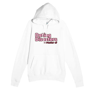 Master of Dating Disasters — funny white unisex hoodie