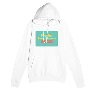 Master of Dodging Commitment — funny white unisex hoodie