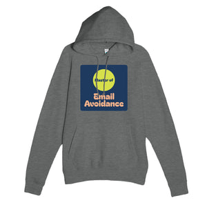 Master of Email Avoidance — funny graphite heather unisex hoodie