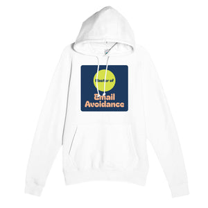 Master of Email Avoidance — funny white unisex hoodie