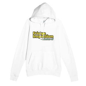Master of Fridge Inspection — funny white unisex hoodie