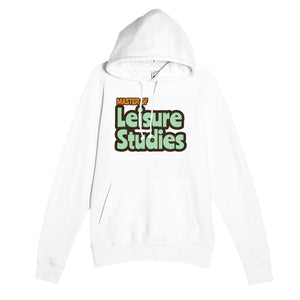 Master of Leisure Studies — funny white unisex hoodie