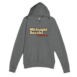 Master of Midnight Snacks — funny graphite heather unisex hoodie
