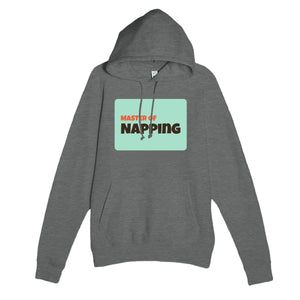 Master of Napping — funny graphite heather unisex hoodie