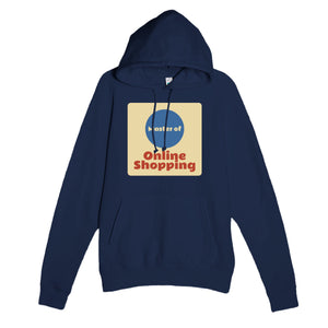 Master of Online Shopping — funny navy unisex hoodie