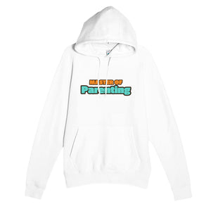 Master of Parenting — funny white unisex hoodie