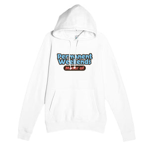 Master of Permanent Weekends — funny white unisex hoodie
