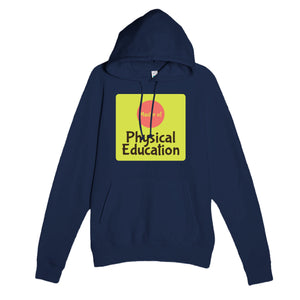 Master of Physical Education — funny navy unisex hoodie