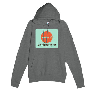 Master of Retirement — funny graphite heather unisex hoodie