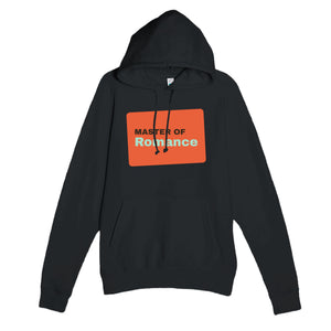 Master of Romance — funny black unisex hoodie