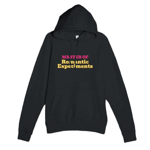 Master of Romantic Experiments — funny black unisex hoodie