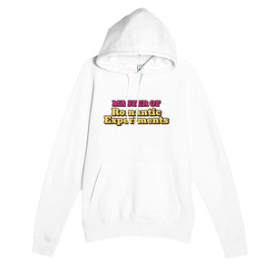 Master of Romantic Experiments — funny white unisex hoodie