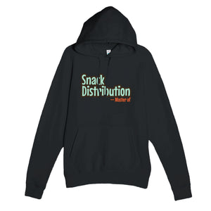 Master of Snack Distribution — funny black unisex hoodie
