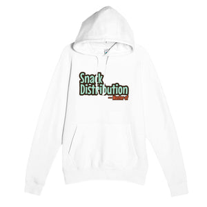 Master of Snack Distribution — funny white unisex hoodie