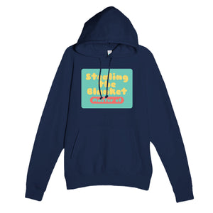 Master of Stealing the Blanket — funny navy unisex hoodie