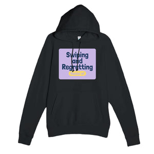 Master of Swiping and Regretting — funny black unisex hoodie