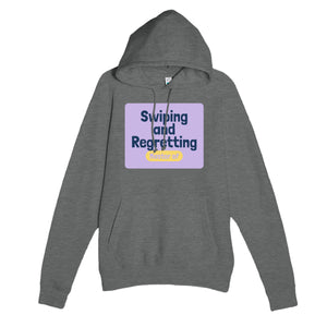 Master of Swiping and Regretting — funny graphite heather unisex hoodie
