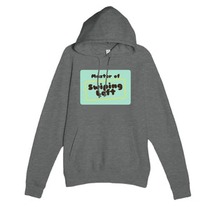 Master of Swiping Left — funny graphite heather unisex hoodie