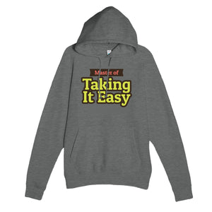 Master of Taking It Easy — funny graphite heather unisex hoodie