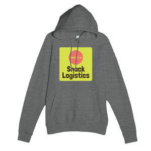 Master’s in Snack Logistics — funny graphite heather unisex hoodie