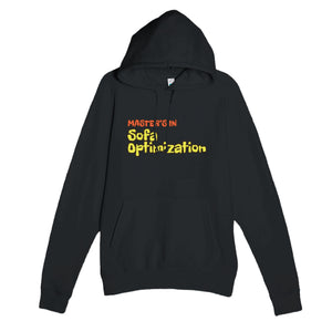 Master’s in Sofa Optimization — funny black unisex hoodie