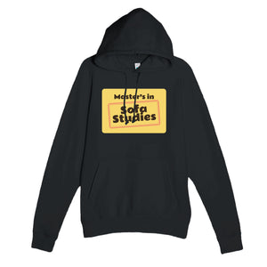 Master’s in Sofa Studies — funny black unisex hoodie