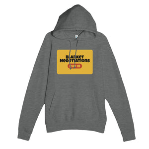 PhD in Blanket Negotiations — funny graphite heather unisex hoodie