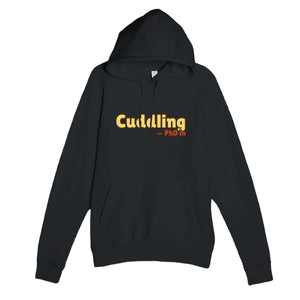 PhD in Cuddling — funny black unisex hoodie