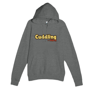 PhD in Cuddling — funny graphite heather unisex hoodie